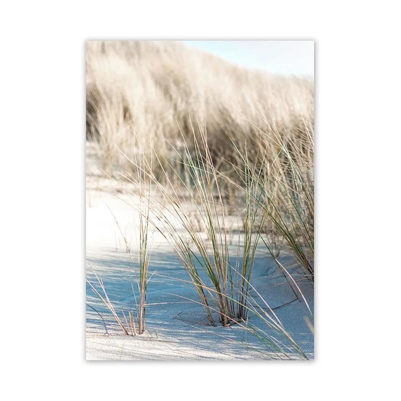 Byambd F Aesthetic Pictures Blue Ocean Lighthouse Windmill Bike Grass Posters Print Minimalist Canvas Painting Wall Art Or Living Room Modern Home Decor(,40X50cm)