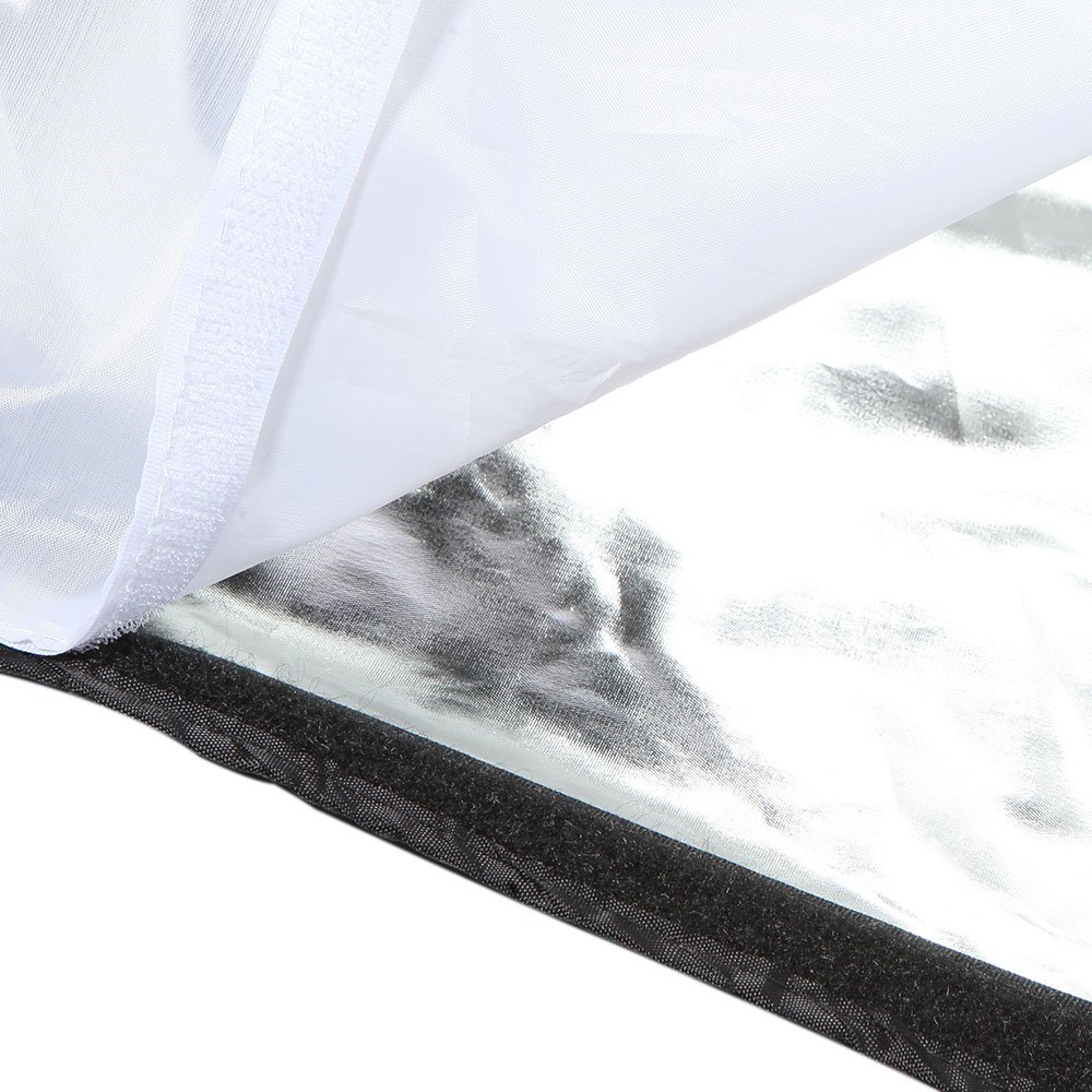Przenośny składany ośmiokątny parasol softbox dyfuzor reflektor do studia fotograficznego Flash Speedlite oświetlenie stroboskopowe ze szkieletem z włókna węglowego, tkanina Oxford, biała osłona