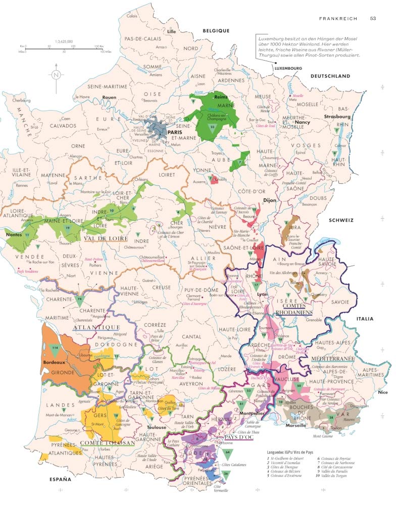 Der große Weinatlas: Ausgezeichnet mit der Goldmedaille der GAD, Gastronomische Akademie Deutschlands