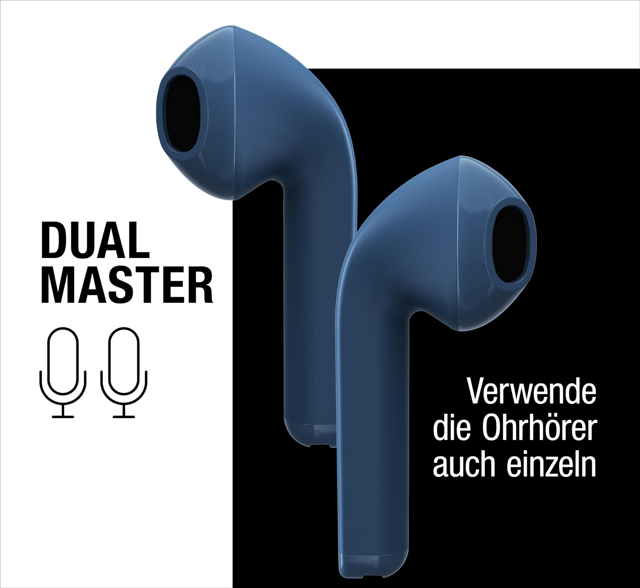 Fresh 'n Rebel Twins Core True Wireless In-Ear Bluetooth Headphones with Voice Assistant - Image 4
