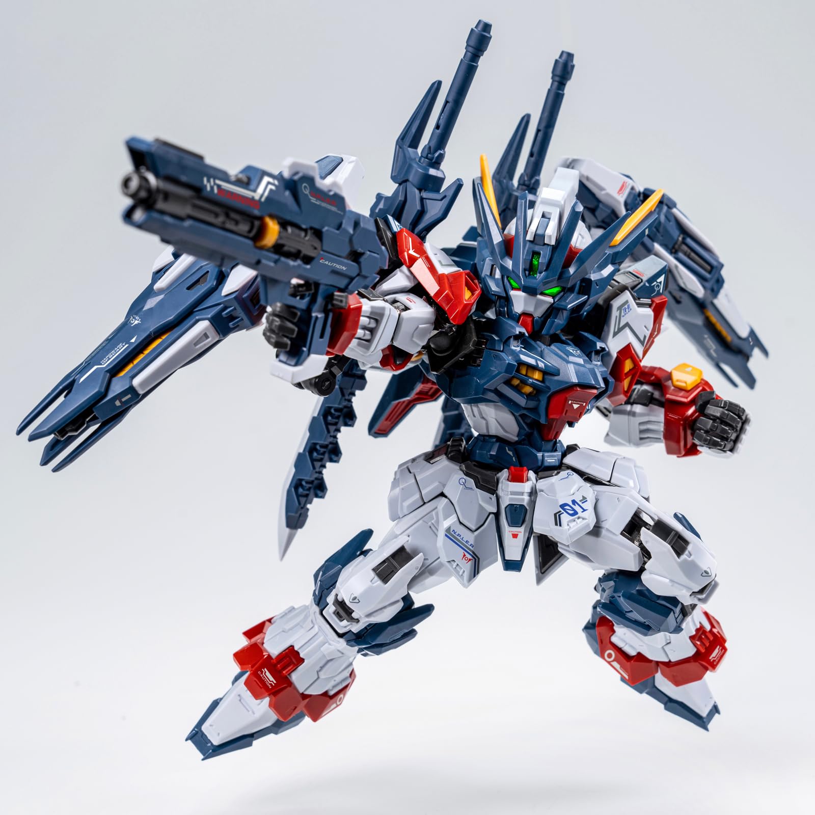 Pipigirl Mecha Assembly Mech Action Figure, Tian Wei, scheletro in lega completo, kit Mecha da collezione facile da montare, 14 cm