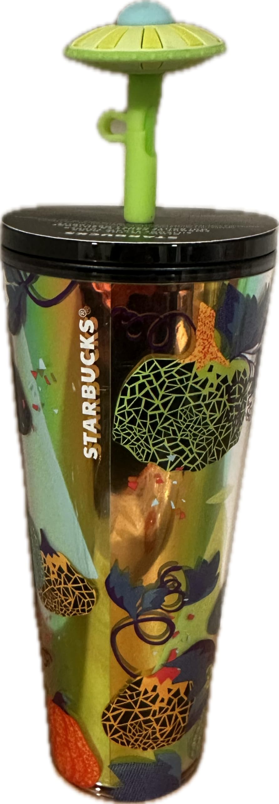 2024 Extraterrestrial Cold Cup with Spaceship Straw Topper 24 oz
