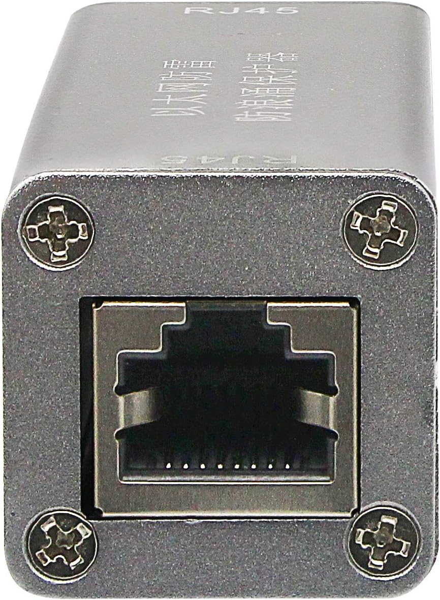 CERRXIAN RJ45 Ethernet Network Surge Protector Outdoor Arrester Protection Device for POE Switch Camera SPD Protection Suppressor