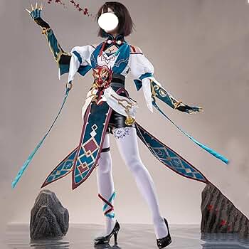 崩壊スターレイル 雪衣 コスプレ衣装ウィッグ付き新品未使用(基萌/三分妄想) 71UdQNYoHFL._SY350_QL65_.jpg