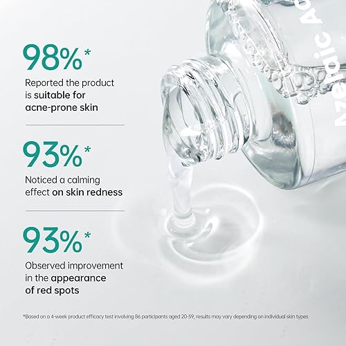 Miniatura 4 de BOLI Suero de ácido azelaico para cara, esencia equilibrante suavizante con ácido saicílico niacinamida retinol (1.01 fl oz)