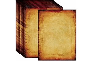 HARRY POTTER WIZARDING WORLD OLD LOOKING STATIONERY PAPER, VINTAGE DESIGN, LETTER, 8.5X11...