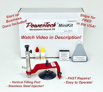 Powertech MiniKit Windshield Repair Kit