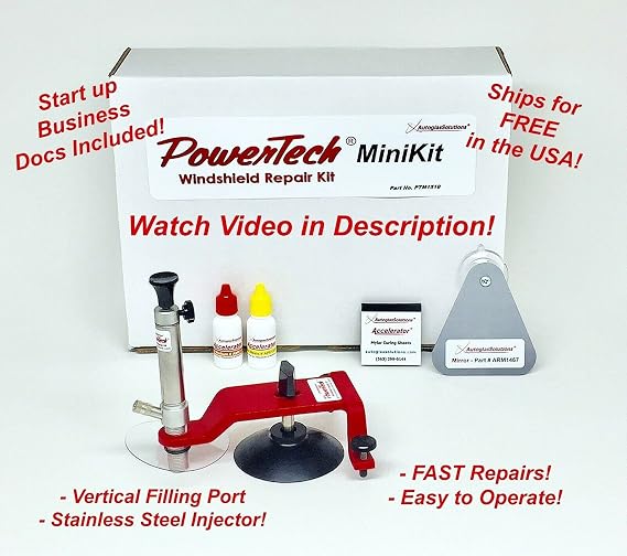 Powertech MiniKit Windshield Repair Kit