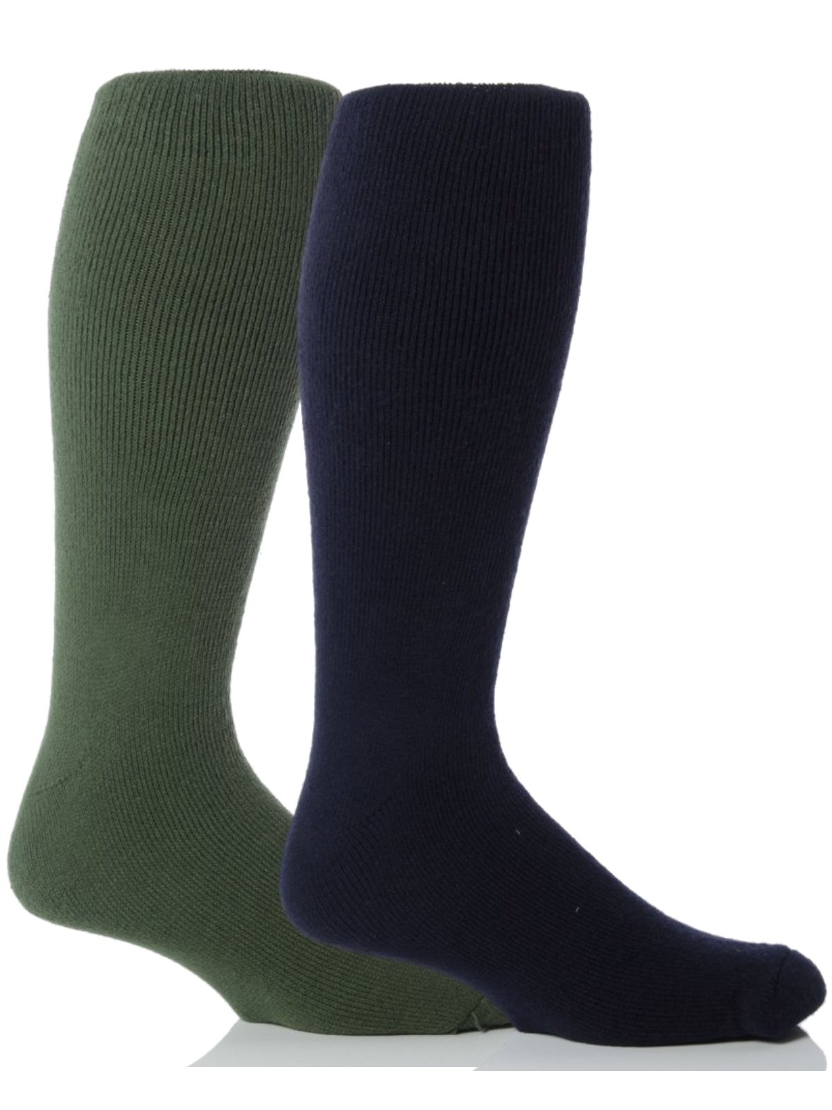 Hduk Mens Socks Men's Multi 2 Pairs Of 'David James' Gentle Grip Top Wellington Welly Wellie Boot Socks / Uk Size 7-12 Eur 40-47