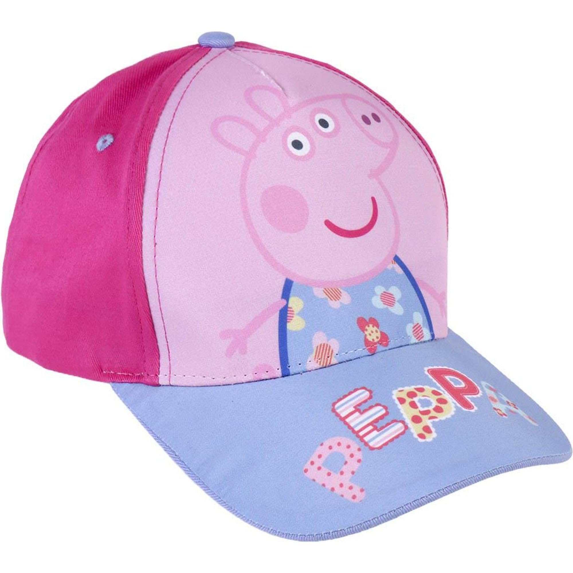 Cappello per Bambini di Peppa Pig e i suoi Amici - Da 2 a 8 Anni - Con Cotone e Poliestere - Berretto per Bambini con Strappo sul Retro Regolabile - Prodotto Originale Ideato in Spagna