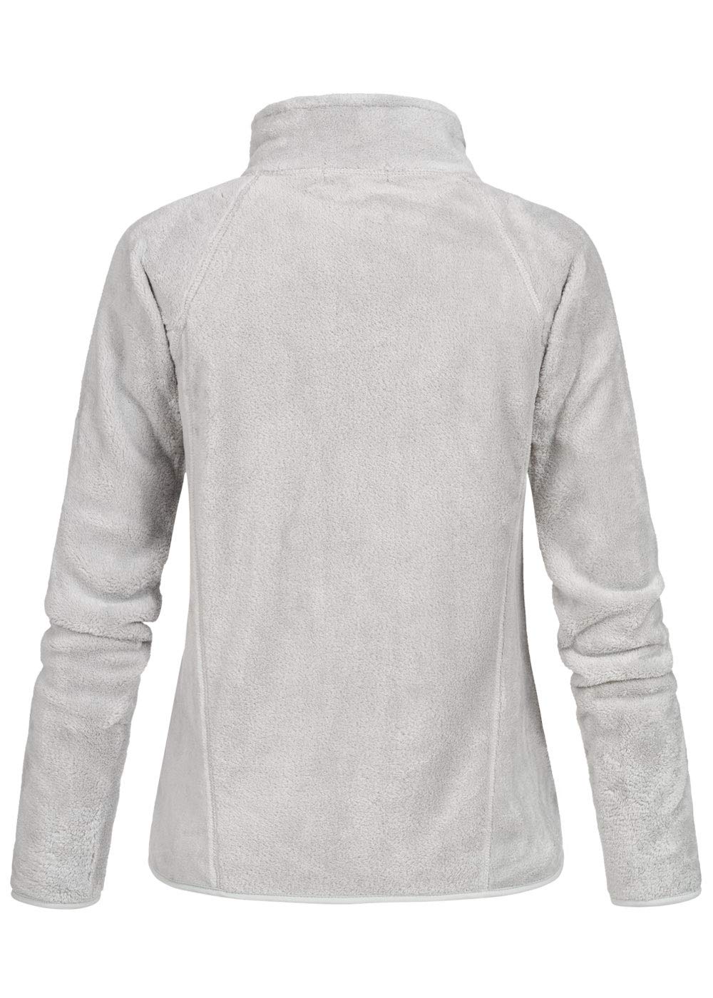 Geographical Norway Uniflore Lady Gilet, Gris Clair, Large (Size:3) Femmes