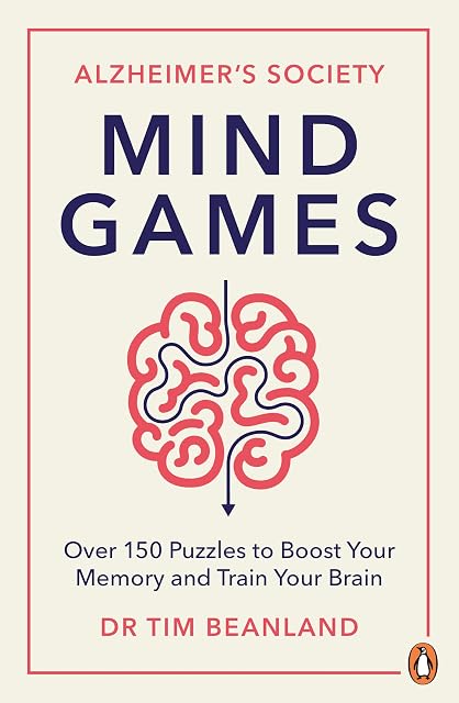 Portada de Mind Games: Over 15 Puzzles To Boost Your Memory And Train Your Brain