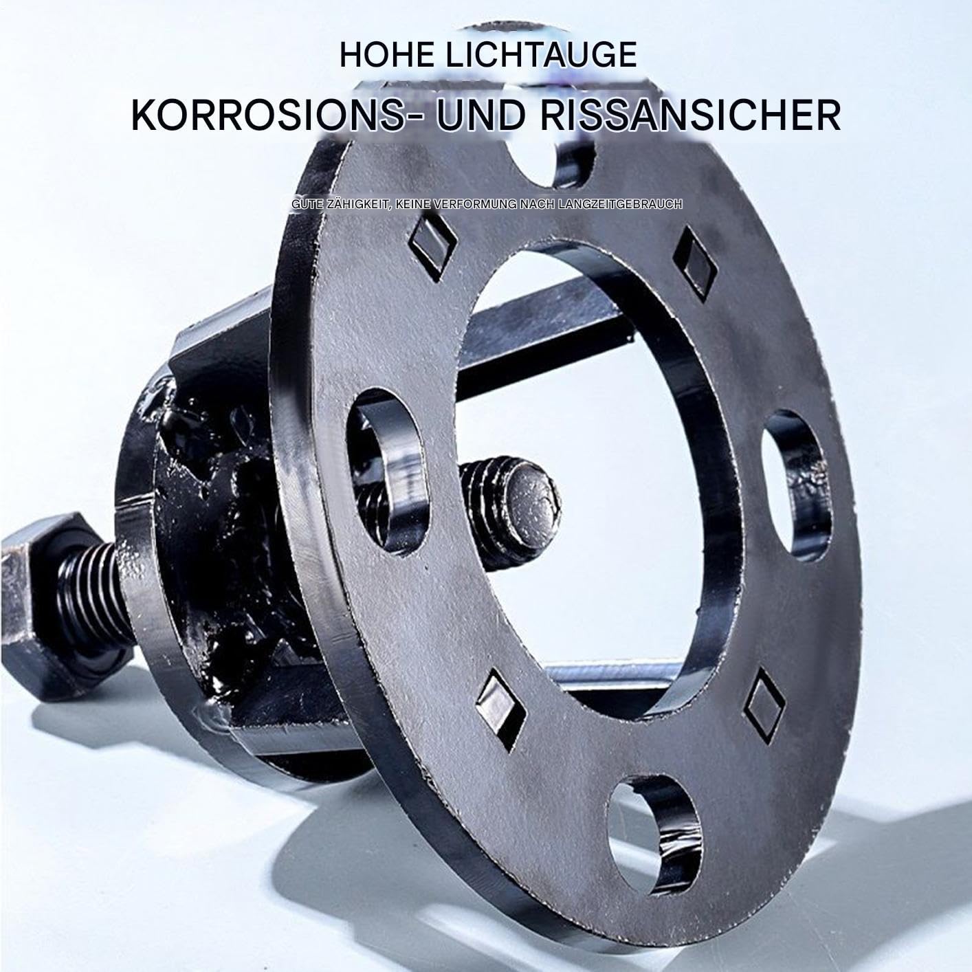 Extracteur de tambour de frein - Outil de démontage économe en énergie en acier au carbone pour frein à tambour et moyeu - Outil de réparation pour tricycle, moto, voiture et véhicules