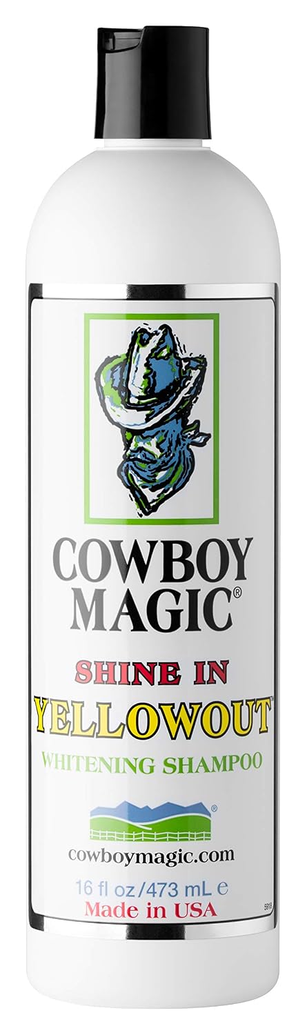Cowboy Magic Shine In Yellowout Purple Shampoo 16 oz