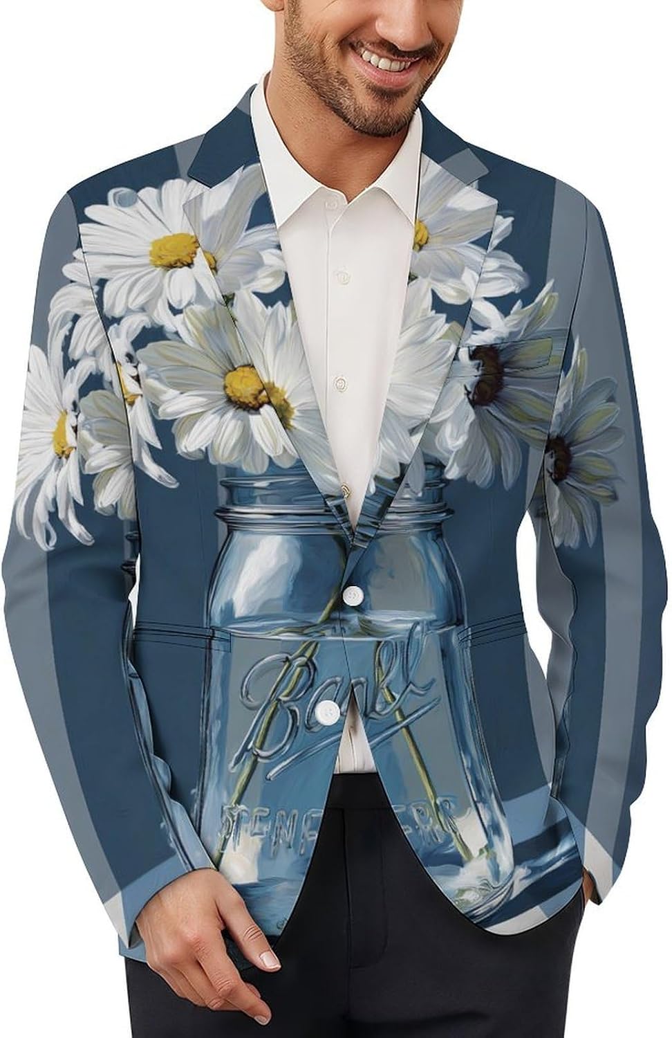 Farmhouse Daisy Men's 2 Button Blazers