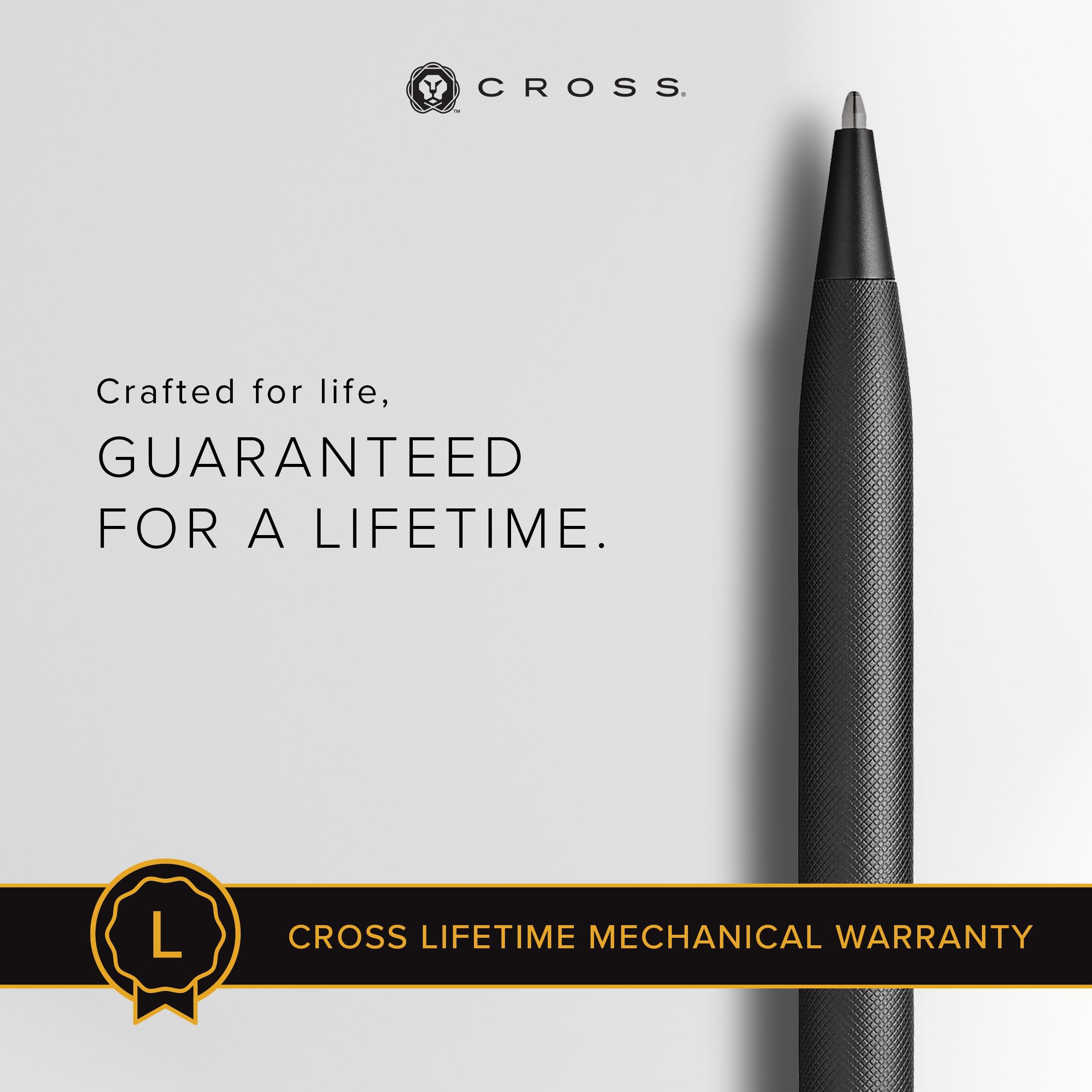 Amazon.com : Cross Century II Black PVD Micro-knurl Ballpoint Pen