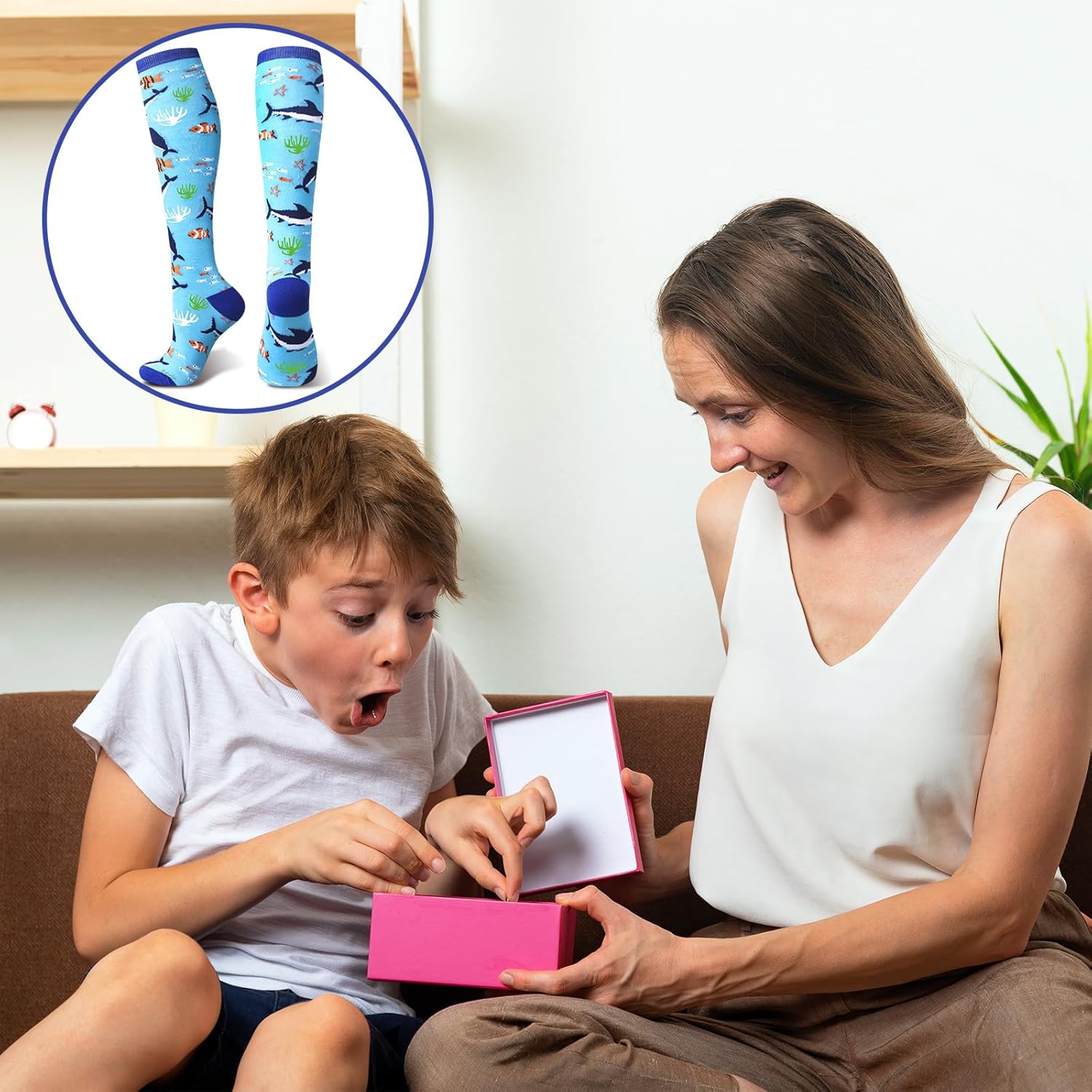 Zoooyawn 6 Pairs Over The Calf Kids Soccer Football Socks, Baseball Socks for Youth Boys Girls for Team Sports Athletic - Image 6