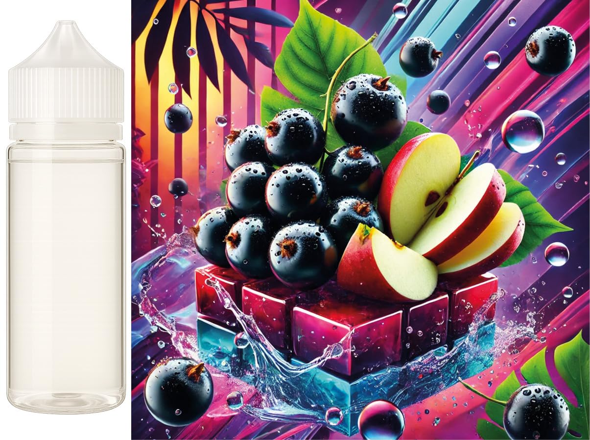 Grosella negra manzana - Blackcurrant Apple aroma - Sasami Konzent - 100ml
