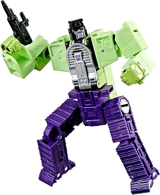 Transformers Studio Series Classe Deluxe Transformers: O Filme Constructicon Scavenger, Figura de Acao de 15 cm