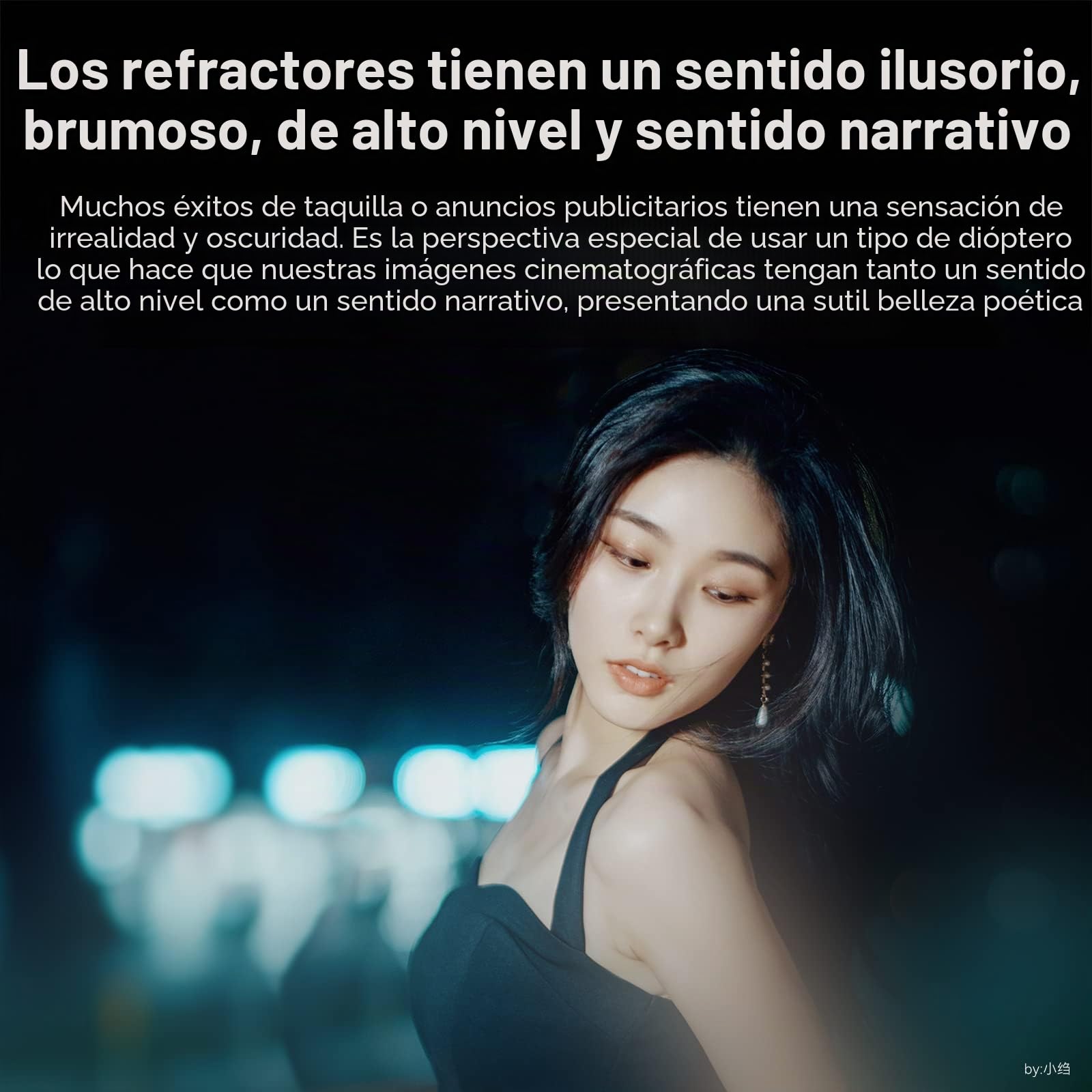 7artisans Filtro de lente dioptrías filtro universal cámara cristal filtro accesorios para efectos especiales fotografía semicircular flexible para primer plano desenfoque