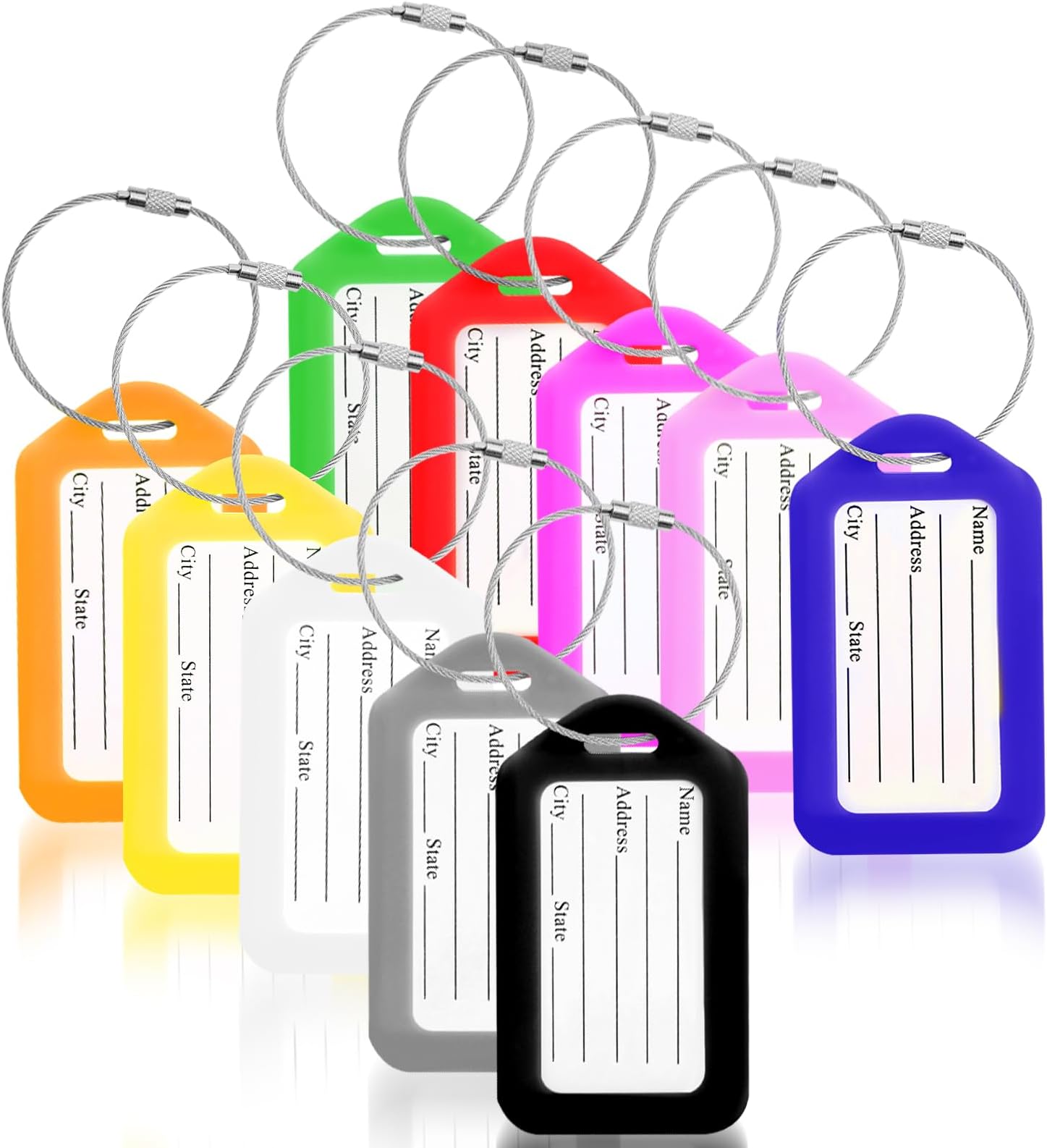 Kofferanhänger Flugreise Adressanhänger Koffer Gepäckanhänger