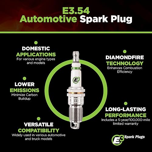 Miniatura 2 de E3 Spark Plug E3.54, bujía automotriz, 1 unidad