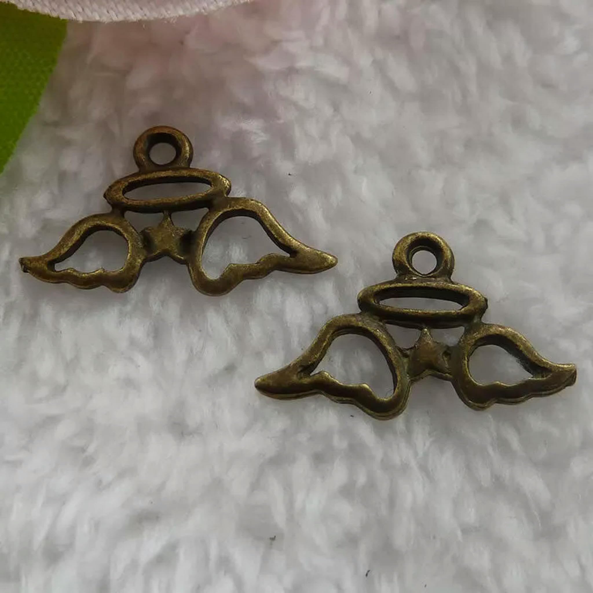 Bronze Plates 23x13mm B059 lot de 376 pièces pour création de bijoux