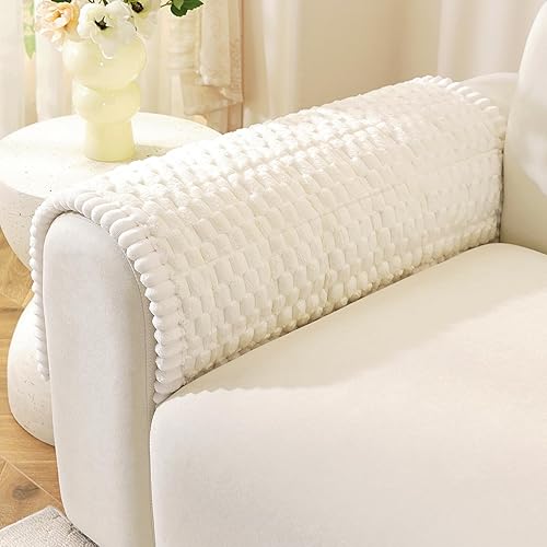 Miniatura 52 de Funda de sofá lavable para perros, funda de sofá modular suave y mullida en forma de L, protector grueso apto para mascotas, tapete para sofás y