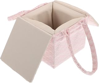 Hemobllo Bolsa De Maquillaje Acolchada Bolsitas De Té Para Té Suelto Bolsitas De Té Vacías Organizador De Bolsitas De Té Tela Rosa