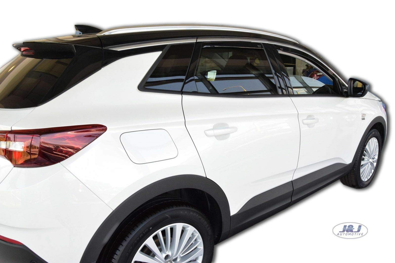 Deflettori D'Aria Heko Per Renault Scenic III 2009-2016 - Set 4 Pezzi, Nero, Antivento E Antipioggia - Foto 8