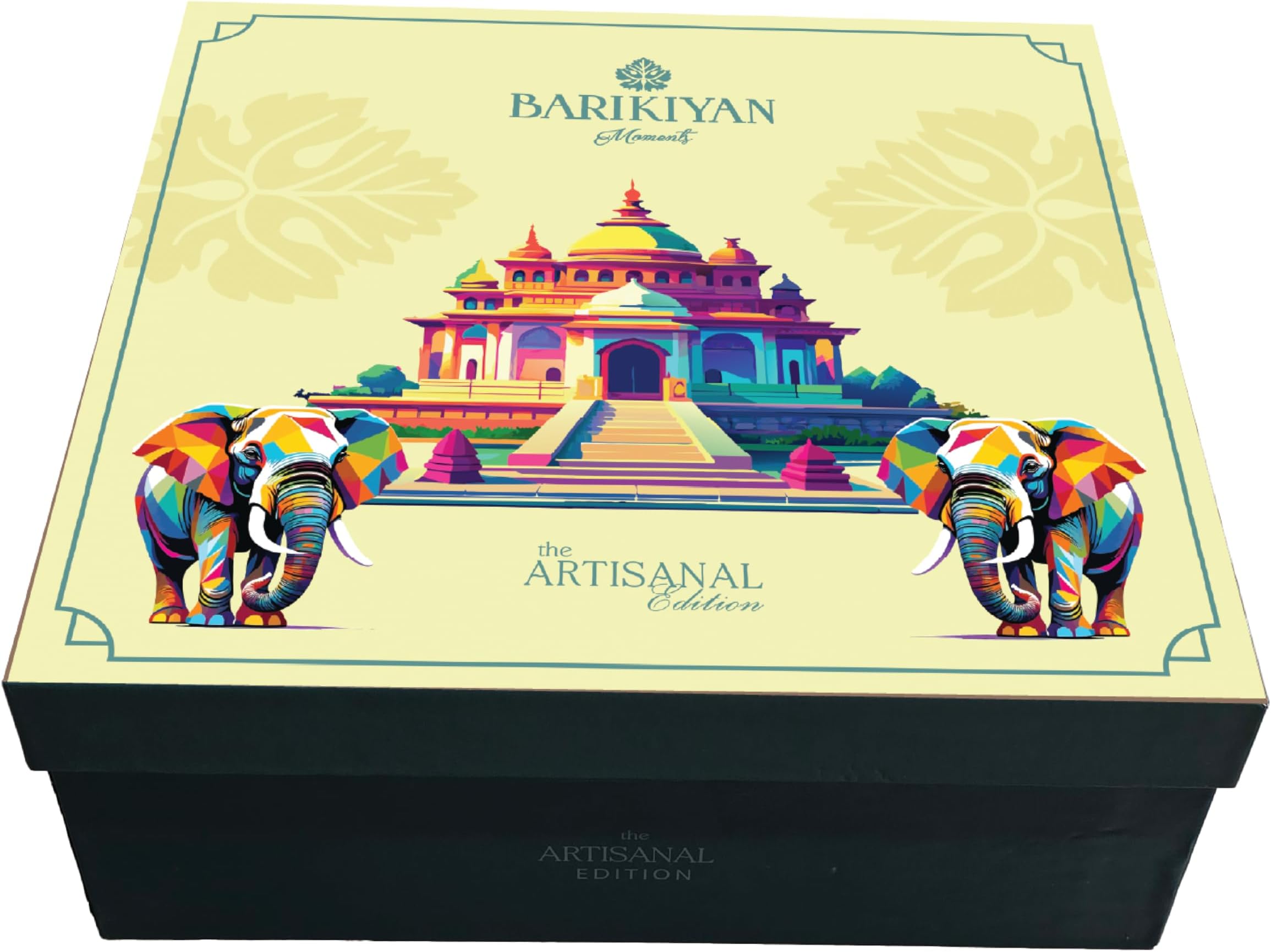 x BARIKIYAN - The Royal Echoes Premium Gift Box for Return Gifts, Personal & Corporate Gifting, Invitations | Designer Keepsake for storing home/office items - Large (Pack of 1)