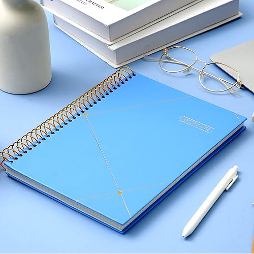 Vista 31 de Yoment Small Spiral Notebook,300 Pages Hardcover Spiral Notebooks,5.5”x 7.5”College Ruled Notebook,A5 Spiral Bound Journal,Hard Cover Notebooks for