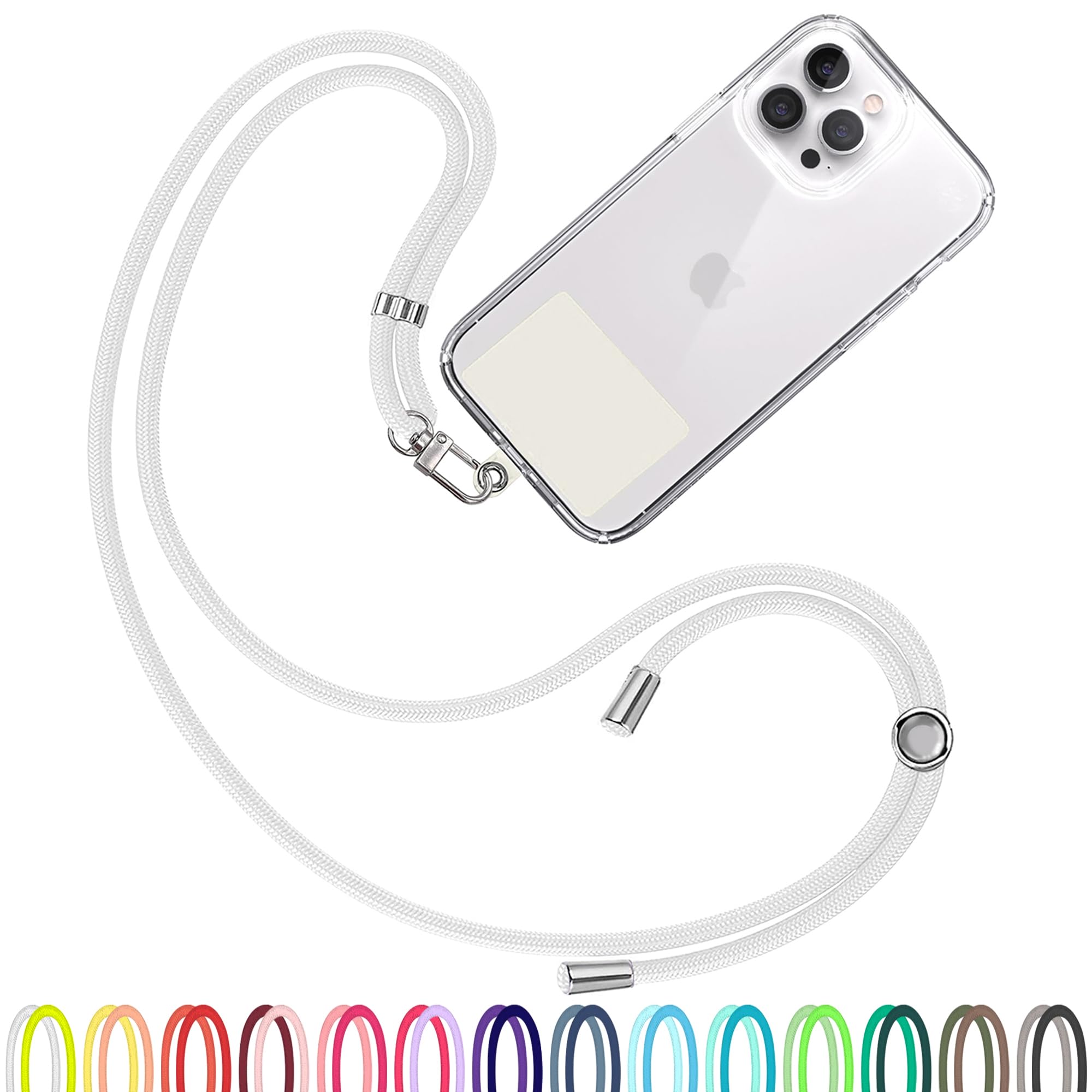 Amazon.com: TBOC White Cell Phone Lanyard - Comfortable Universal