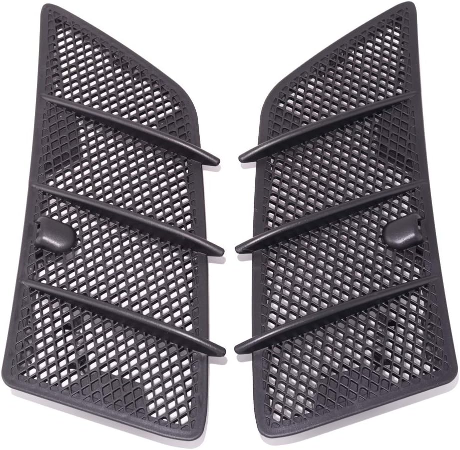 Hood Air Vent Grille Cover Insert Mesh 1 Pair 1648804305 1648804405 Compatible With Mercedes W164 ML450 ML350 ML320 GL320 GL350 GL450 GL550 ML63AMG Class 2008-2011