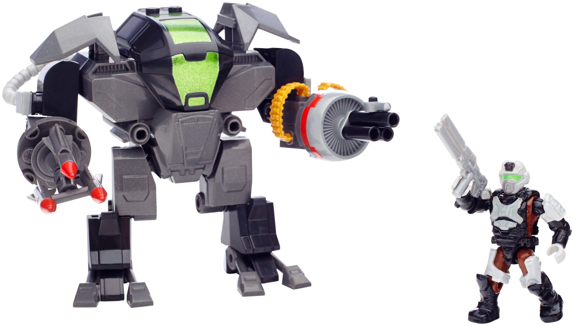 HOT Mega Construx Halo Mech Cyclops Lego Halo Mech Mega