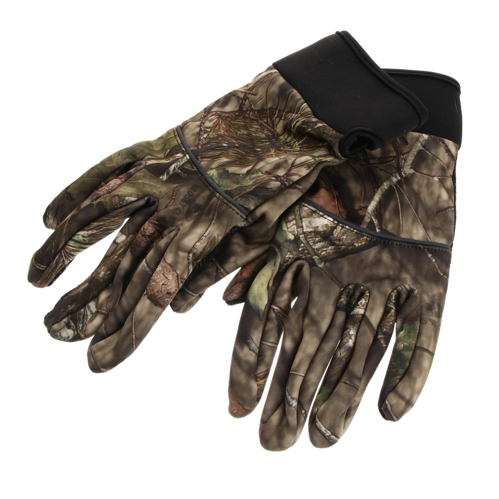 VANZACK 1Pair Camouflage Winter Gloves Windproof Thermal Touch Screen Gloves for Driving Cycling and Fishing Non Slip Breathable Comfortable Design for Outdoor Activities