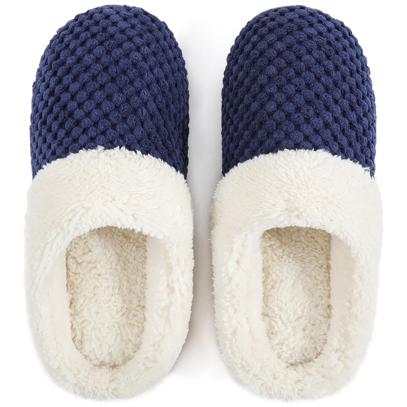 Women's Comfy Fleece Lined Slippers with Memory Foam-image-10