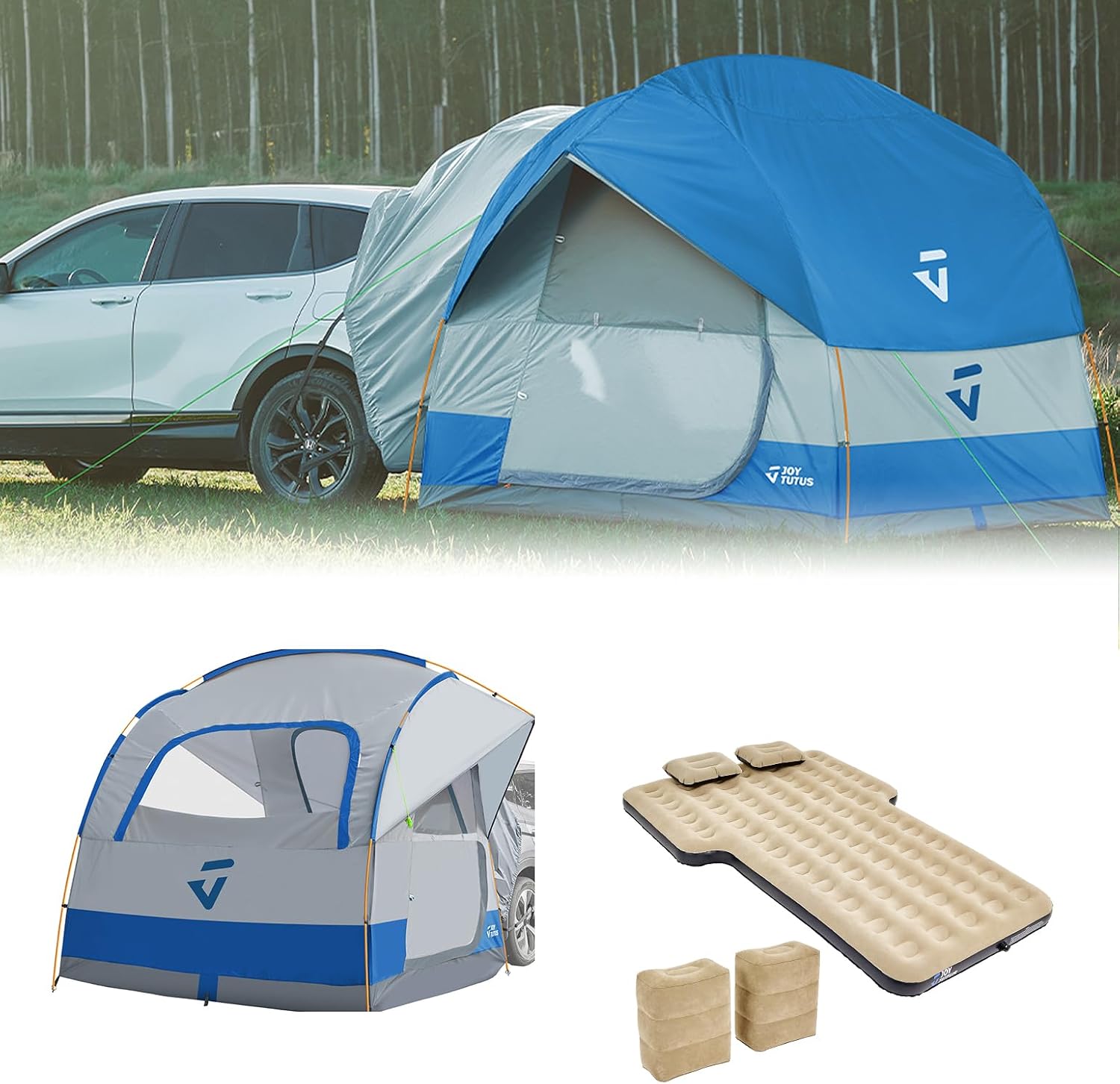SUV Tent with Rainfly +SUV Air Mattress with Extender
