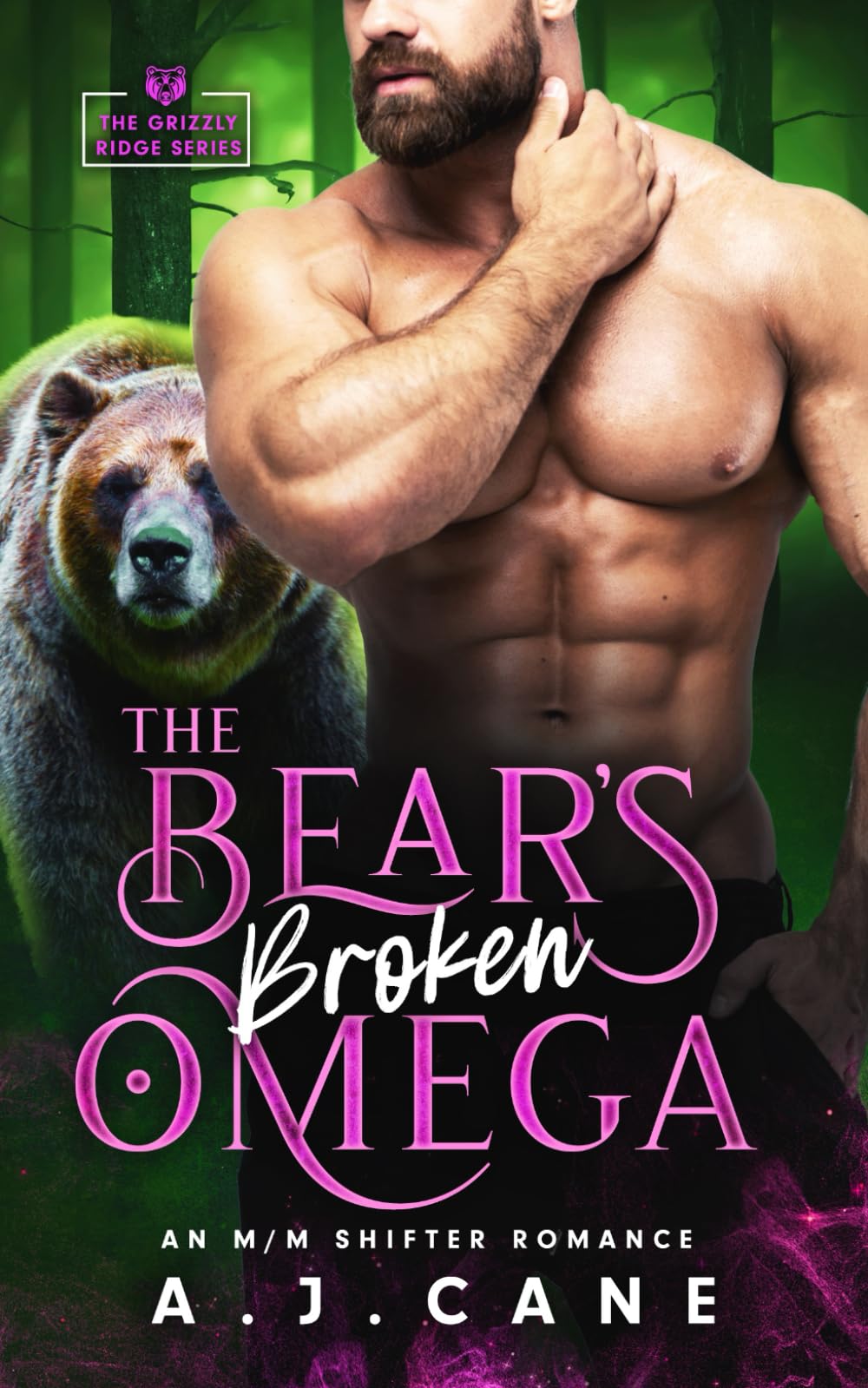 The Bear's Broken Omega: An MM Shifter Mpreg Romance (Grizzly Ridge)