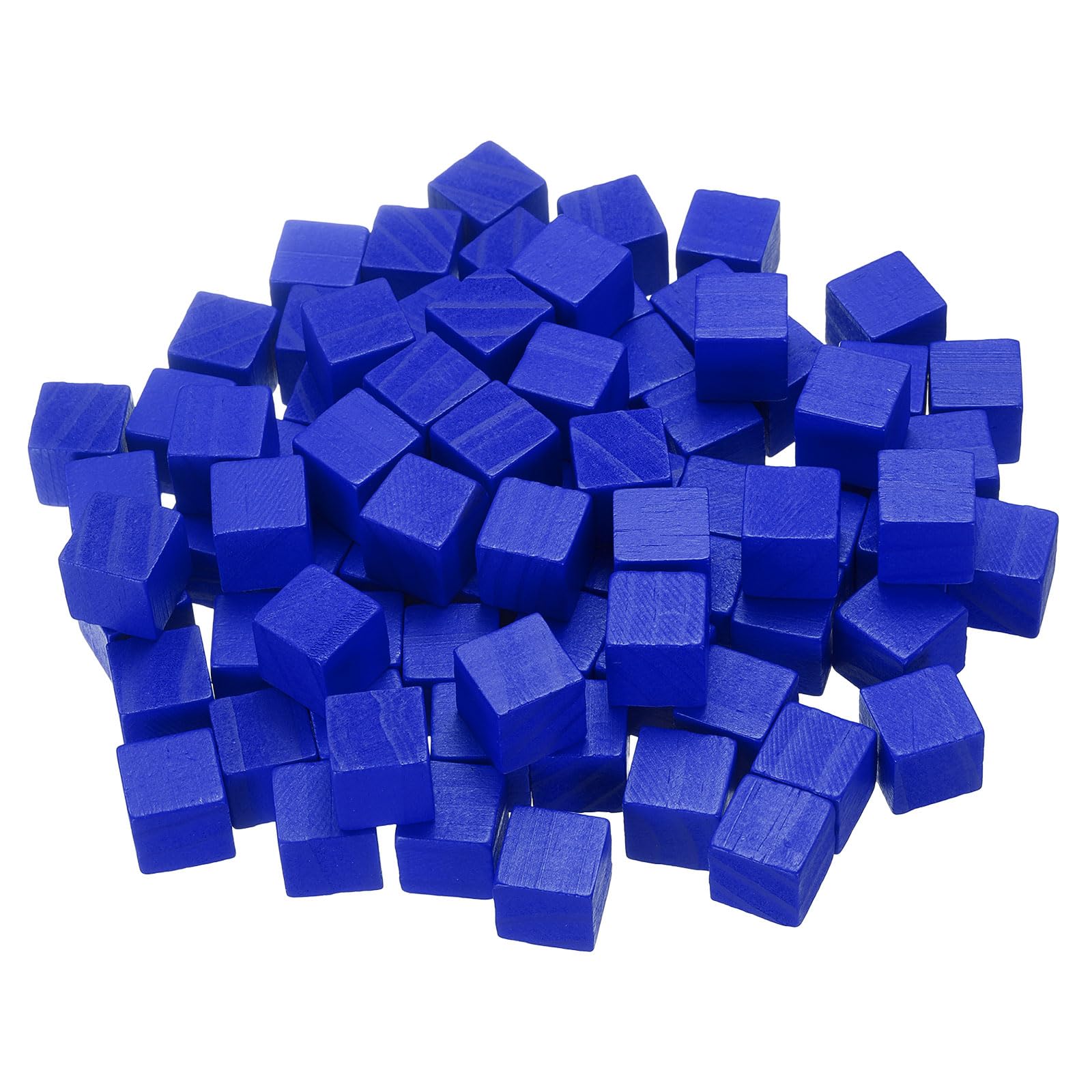 Blocs en bois brut uxcell de 1,5 cm pour travaux manuels et projets de bricolage (200 pièces)