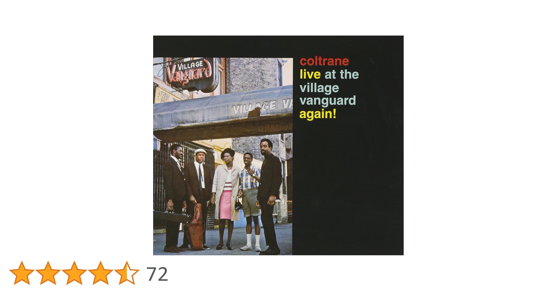 （商談中) コルトレーン/ヴァンガード・ライヴ・アゲイン+2LP Amazon.co.jp: Live at Village Vanguard Again: ミュージック
