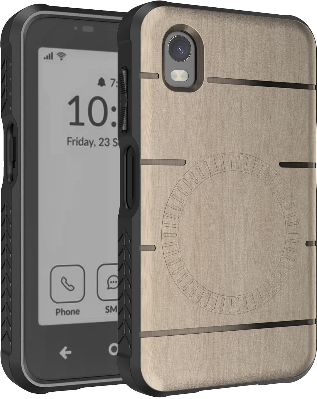 Flex Series for Mudita Kompakt Phone Case (Compatible with MagSafe) - Woodgrain Design