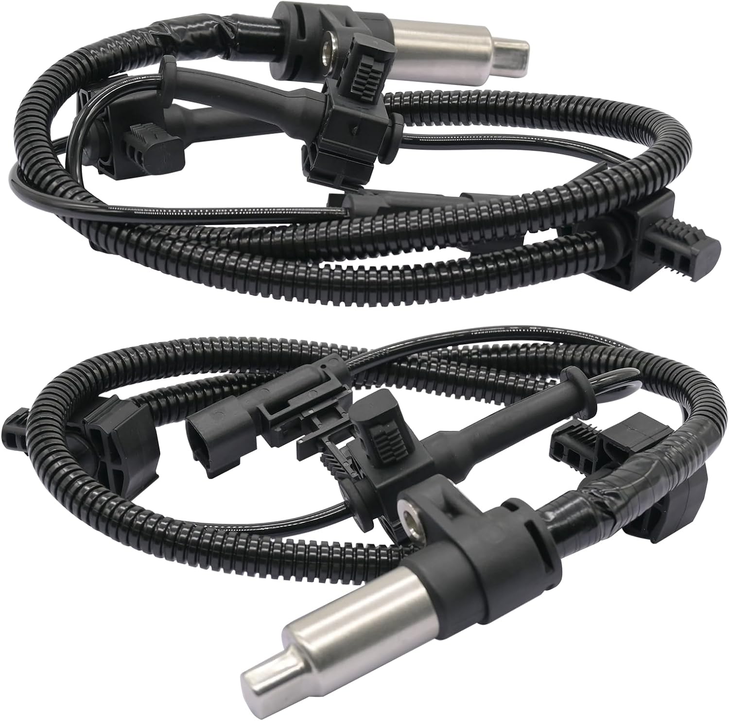 2pcs Rear Left and Right ABS Wheel Speed Sensor Compatible with GMC Chevy Sierra 2500 HD 3500 Silverado Suburban #22871878 84051224 ALS2652 15 16 17 18 19 2015 2016 2017 2018 2019