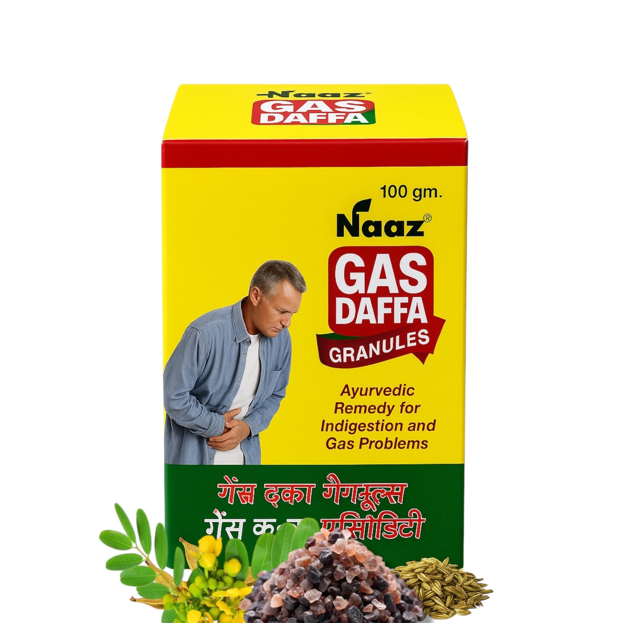 Naaz Gasdaffa Granules Instant Relief For Gas, Acidity & Indigestion 100gm-image-17