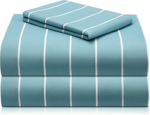 Miniatura 118 de LuxClub - Juego de sábanas, 6 piezas, rayón hecho de bambú, esquinas tipo bolsillos profundos hasta 18 in, sedosas, antiarrugas, frescas, aptas