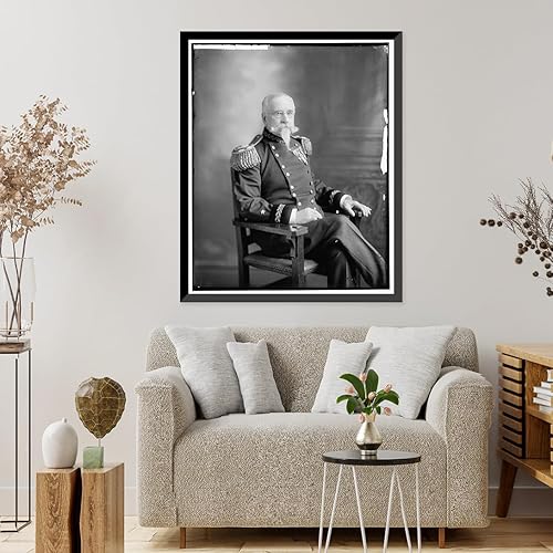 Miniatura 2 de Historic Framed Print, MILLS, A. GENERAL, 17-7/8" x 21-7/8"