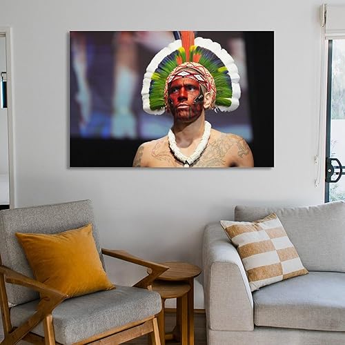 Miniatura 6 de ZHOUJIU Póster de Alex Pereira (8) póster de lienzo para impresión de cuadros, pintura de pared, pósteres artísticos modernos, obras de arte para el