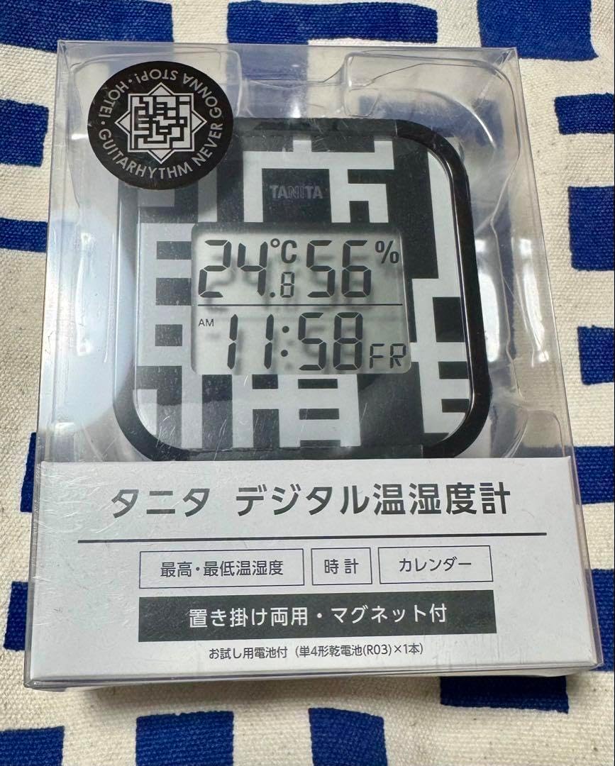 布袋寅泰 GUITARYTHMⅧツアーTANITA デジタル温湿度計 布袋寅泰