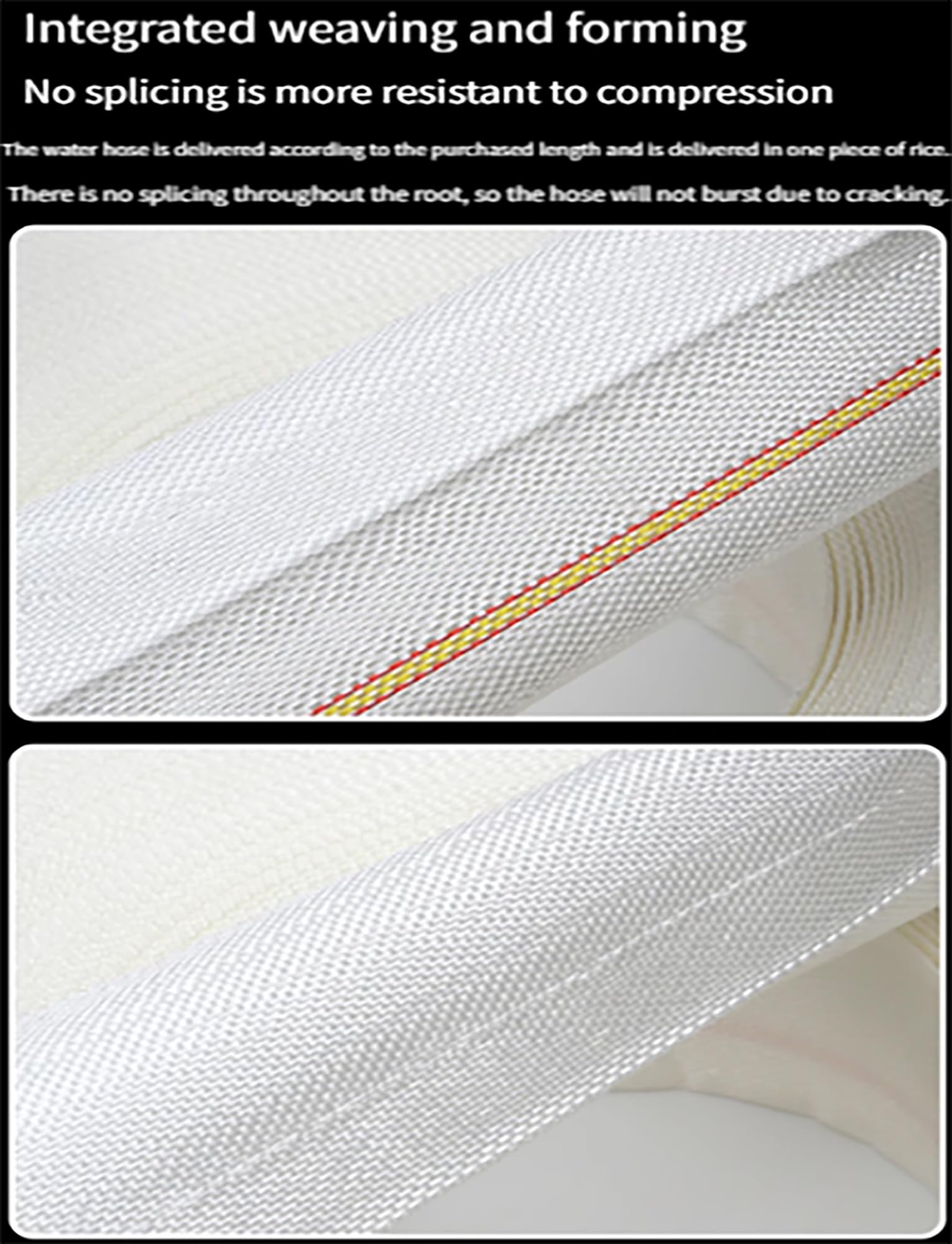 Manguera de descarga de agua Layflat resistente de 4 pulgadas, manguera de lavado de PVC para piscina, patio, jardín y drenaje de césped