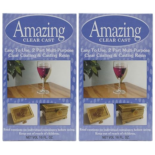 Alumilite Amazing Clear Cast 2-Pack 16oz Kit